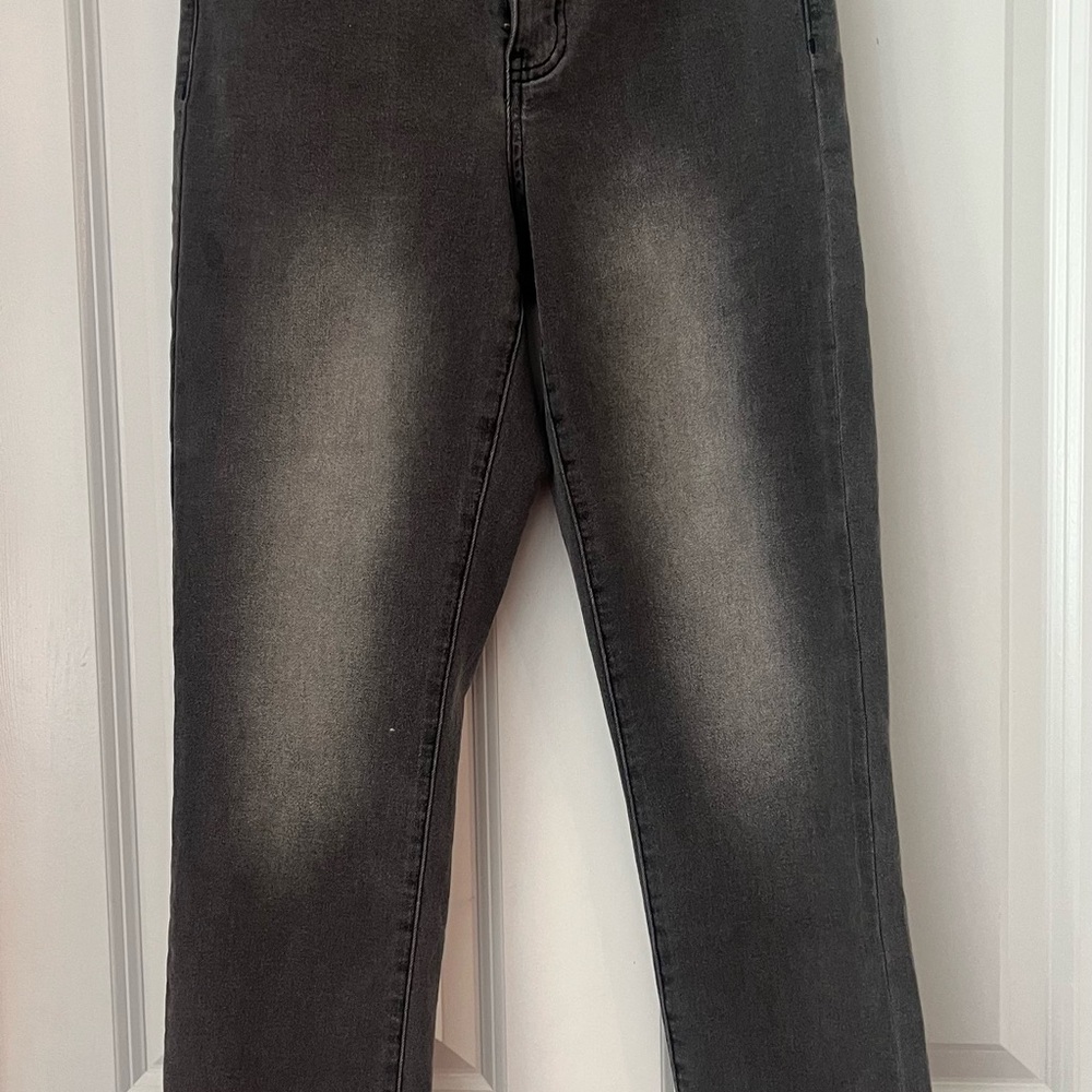 Joseph Ribkoff Women's Gray Ankle Jeans